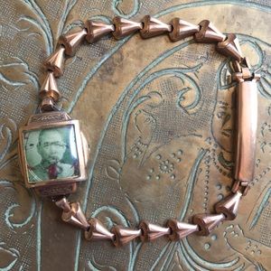 antique rose gold conversion bracelet